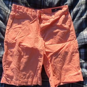 Vineyard Vines Khaki Shorts Salmon